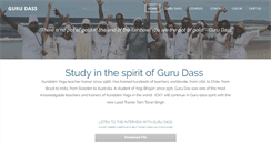 Desktop Screenshot of gurudass.com