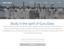 Tablet Screenshot of gurudass.com
